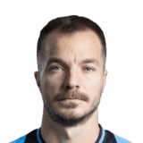 Stefan Mugoša op de 74 Common FC 27-spelerskaart