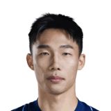 He Guan op de 62 Common FC 27-spelerskaart