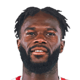 Jonathan Bamba op de 75 Common FC 27-spelerskaart