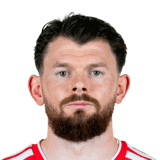 Oliver Burke op de 73 Common FC 27-spelerskaart