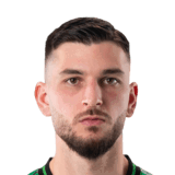 Besard Sabovic op de 68 Common FC 27-spelerskaart