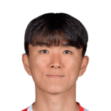 Hwang In Beom op de 76 Common FC 27-spelerskaart