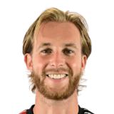 Ben Stevenson op de 64 Common FC 27-spelerskaart