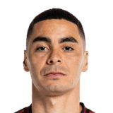Miguel Almirón op de 75 Common FC 27-spelerskaart
