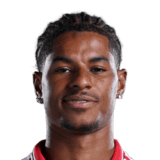 Marcus Rashford op de 82 Common FC 27-spelerskaart
