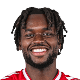 Landry Dimata op de 70 Common FC 27-spelerskaart