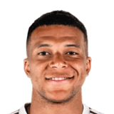 Kylian Mbappé op de 91 Common FC 27-spelerskaart