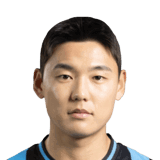 Jeong Chi In op de 64 Common FC 27-spelerskaart