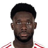 Alphonso Davies op de 82 Partnerships FC 27-spelerskaart