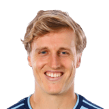 Jeppe Okkels op de 68 Common FC 27-spelerskaart