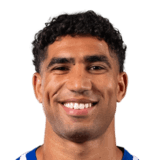 Achraf Hakimi op de 88 Common FC 27-spelerskaart