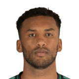 Auston Trusty op de 74 Common FC 27-spelerskaart