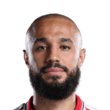 Noussair Mazraoui op de 80 Common FC 27-spelerskaart