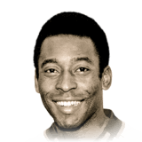 Pelé op de 95 Base Icon FC 27-spelerskaart