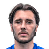 Josh Hawkes op de 61 Common FC 27-spelerskaart
