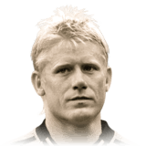 Peter Schmeichel op de 89 Base Icon FC 27-spelerskaart