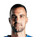 Lazar Carević op de 76 Common FC 27-spelerskaart