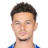 George McEachran op de 63 Common FC 27-spelerskaart