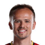 Mikkel Damsgaard op de 80 Common FC 27-spelerskaart