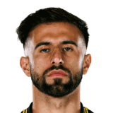 Diego Rossi op de 75 Common FC 27-spelerskaart
