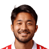 Yukinari Sugawara op de 75 Common FC 27-spelerskaart