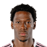Jonathan David op de 80 Common FC 27-spelerskaart