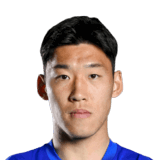 Zhu Chenjie op de 69 Common FC 27-spelerskaart