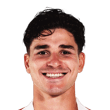 Julián Alvarez op de 86 Common FC 27-spelerskaart