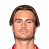 Teodor Berg Haltvik op de 65 Common FC 27-spelerskaart
