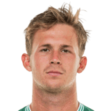Oliver Bundgaard op de 66 Common FC 27-spelerskaart
