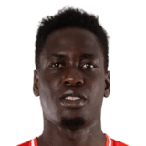 Joseph Okumu op de 71 Common FC 27-spelerskaart