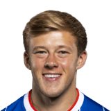 Connor Barron op de 72 Common FC 27-spelerskaart