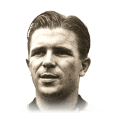 Ferenc Puskás op de 92 Base Icon FC 27-spelerskaart