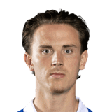 Logan Chalmers op de 61 Common FC 27-spelerskaart