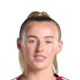 Chloe Kelly op de 86 Common FC 27-spelerskaart