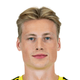Sander Tangvik op de 71 Common FC 27-spelerskaart