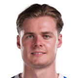 Evan Ferguson op de 74 Common FC 27-spelerskaart