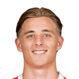 Max Bruns op de 68 Common FC 27-spelerskaart