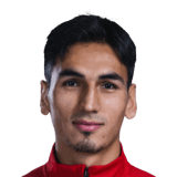 Ablahan Haliq op de 56 Common FC 27-spelerskaart