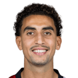 Oussama Targhalline op de 76 Common FC 27-spelerskaart