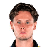 Mathias Løvik op de 66 Common FC 27-spelerskaart