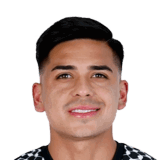 Nicolás Meza op de 64 Common FC 27-spelerskaart