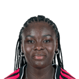 Nicole Anyomi op de 84 Common FC 27-spelerskaart
