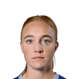 Sara Holmgaard op de 75 Common FC 27-spelerskaart