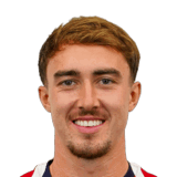 Lewis Billington op de 64 Common FC 27-spelerskaart