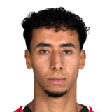 Anass Salah-Eddine op de 75 Common FC 27-spelerskaart
