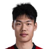 He Yiran op de 56 Common FC 27-spelerskaart
