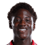 Kobbie Mainoo op de 81 Common FC 27-spelerskaart
