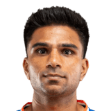 Aakash Sangwan op de 57 Common FC 27-spelerskaart