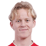 Gustav Mortensen op de 61 Common FC 27-spelerskaart